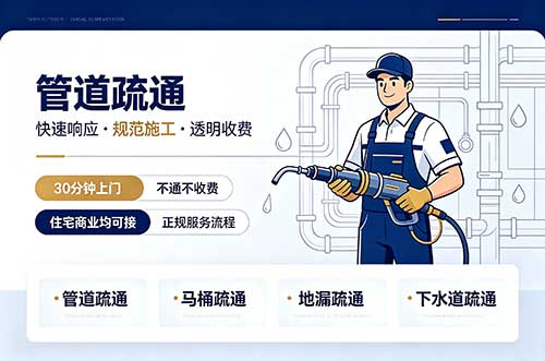 南宁管道疏通