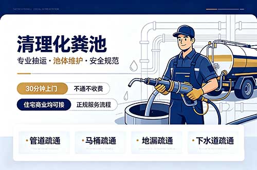 南宁清理化粪池